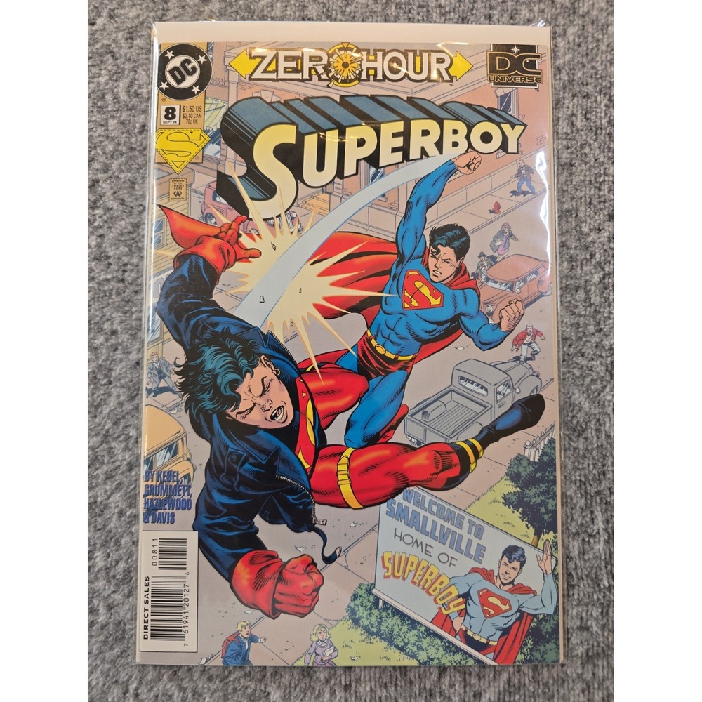 DC Comics Superboy September 1994 Issue #8 Comic Book KG